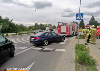 Tarnobrzeg: Kolizja na ulicy Sikorskiego