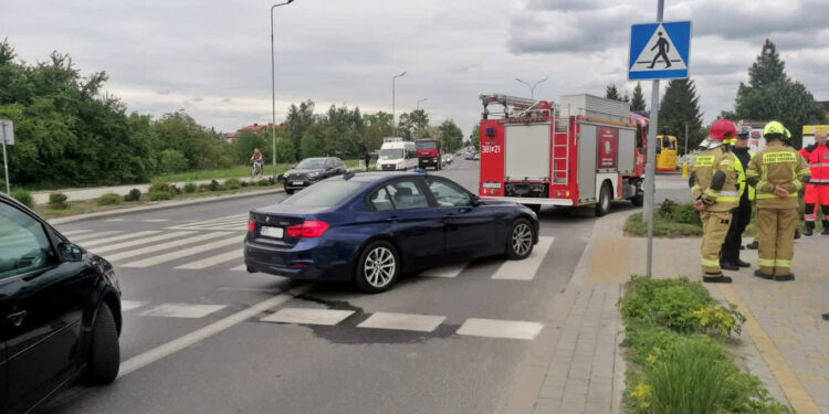 Tarnobrzeg: Kolizja na ulicy Sikorskiego