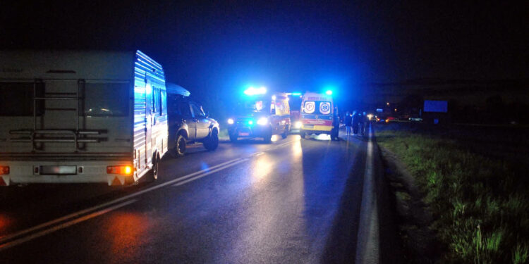 Tragiczny wypadek w Stalach. Nie żyje motocyklista.