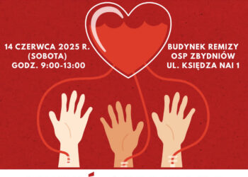 W Zbydniowie już w tę sobotę czerwcowa zbiórka krwi i Festiwal Dobroczynności