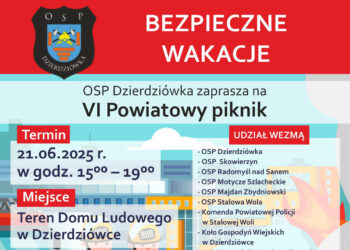 Dzierdziówka: Powiatowy piknik 'Bezpieczne Wakacje’ już w tę sobotę
