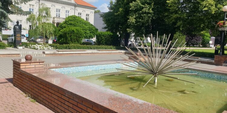 Tarnobrzeg: Problemy z fontanną. MOSiR reaguje