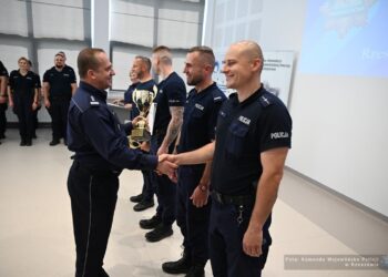 Mielec: Policjanci z Mielca najlepszą parą patrolową na Podkarpaciu