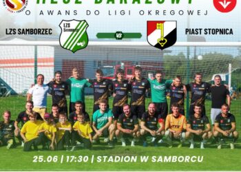 Samborzec: Czas na baraże. Dziś LZS Samborzec kontra Piast Stopnica