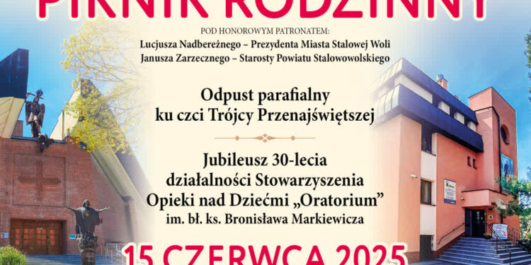 Stalowa Wola: W niedzielę Jubileuszowy Piknik Rodzinny Oratorium