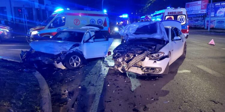 Sandomierz: Wypadek w centrum miasta