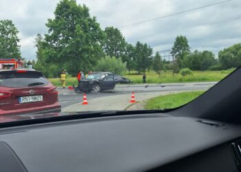 Zarzecze koło Niska: Zderzenie dwóch samochodów osobowych