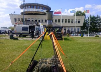 Turbia: Na lotnisku odbył się pokaz systemu antydronowego Hawk