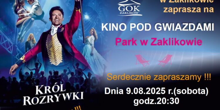 Zaklików: Kino pod gwiazdami
