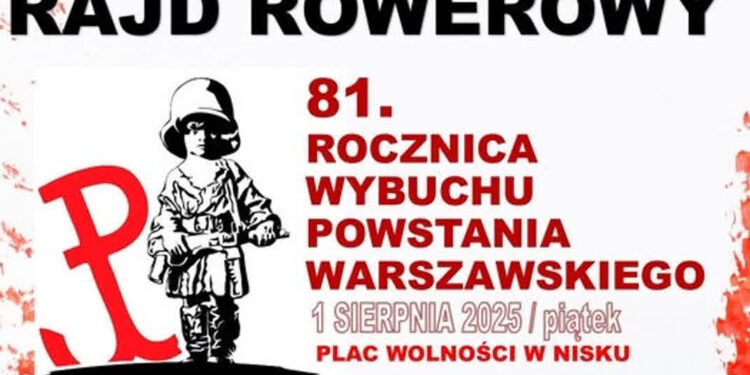 Nisko: Pierwszy rajd rowerowy dla uczczenia Powstańców Warszawskich