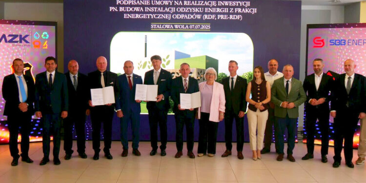 Stalowa Wola: Ruszy budowa spalarni odpadów – umowa na nowoczesną Instalację Odzysku Energii podpisana