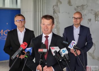 Sandomierz. Wizyta wiceministra sportu i turystyki