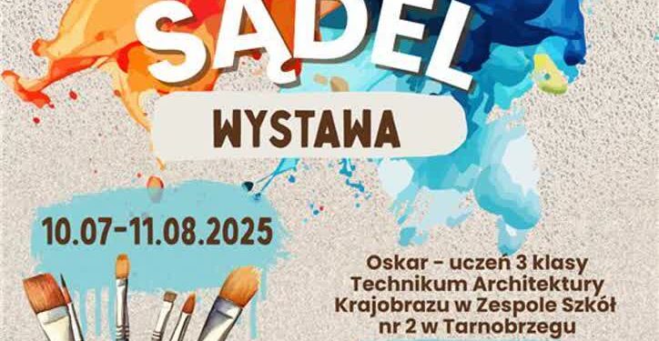 Tarnobrzeg: Inspirująca wystawa w czytelni – zobacz prace młodego artysty
