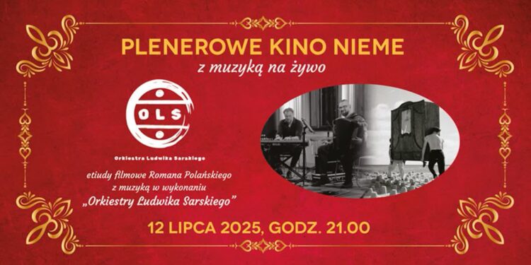 Mielec: Plenerowe kino nieme z filmami krótkometrażowymi Polańskiego (przeniesione na 14 sierpnia)