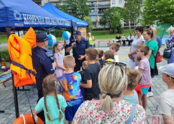 Gorzyce. Edukacja przez zabawę – piknik promujący bezpieczne wakacje