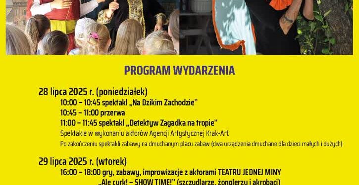 Dąbie: Jubileuszowa V edycja Festiwalu Teatrów dla Dzieci w Parku Etnograficznym „Pod Kogutem”