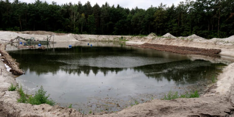 Stalowa Wola: Trwa przebudowa Kaczych Dołów – powstaje techniczny zbiornik retencyjny.