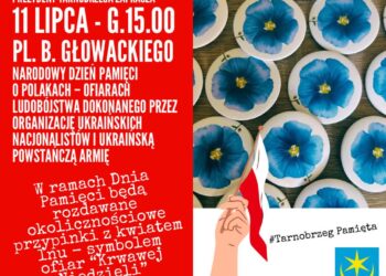 Tarnobrzeg: Kwiat lnu – znak pamięci o ofiarach ludobójstwa