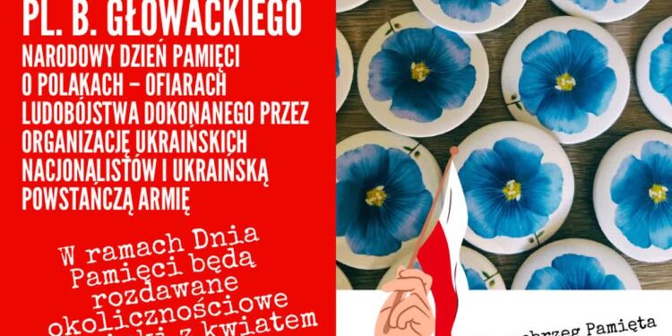 Tarnobrzeg: Kwiat lnu – znak pamięci o ofiarach ludobójstwa