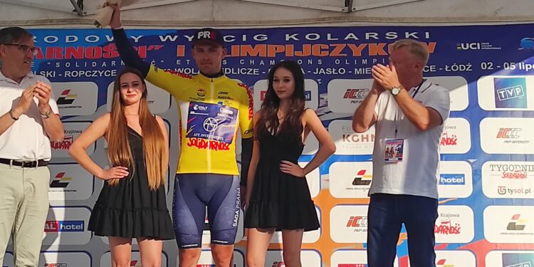 Mielec: Marceli Bogusławski wygrał 4. etap Wyścigu Solidarności