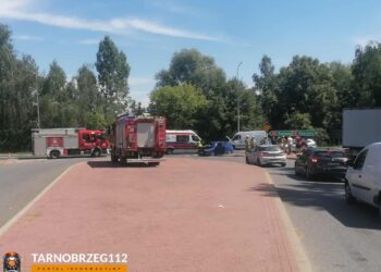 Tarnobrzeg: Wypadek na drodze krajowej nr 9