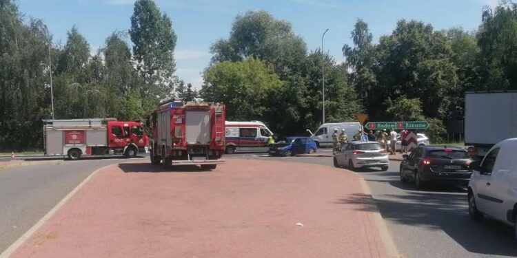 Tarnobrzeg: Wypadek na drodze krajowej nr 9