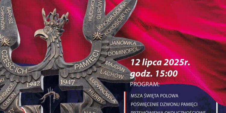 Domostawa: W sobotę pod Pomnikiem „Rzeź Wołyńska” uczczą pamięć ofiar tego ludobójstwa