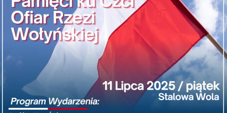Stalowa Wola: Marsz Pamięci ku Czci Ofiar Rzezi Wołyńskiej