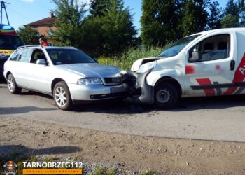 Powiat tarnobrzeski, Tarnobrzeg. Seria zdarzeń drogowych