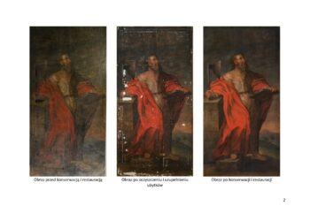 Zawichost: Oblicza świętych apostołow znów w pełnym blasku