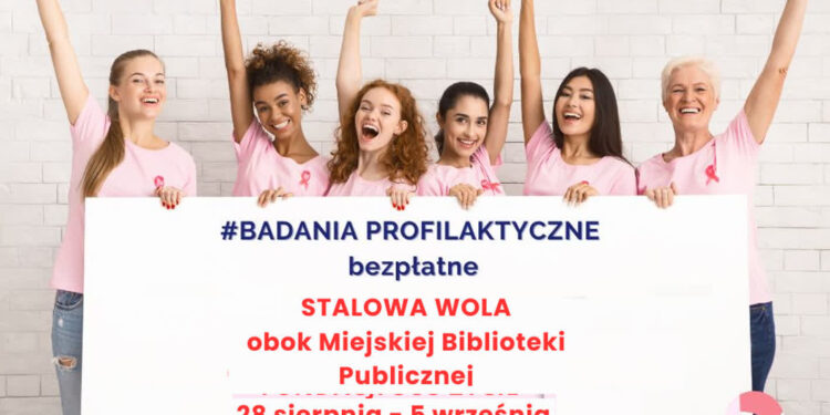 Stalowa Wola: Trwa akcja bezpłatnych badań cytologicznych i mammograficznrych