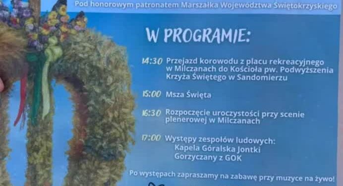 Milczany: Dożynki w niedzielę