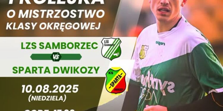 Samborzec: W niedzielę wielkie piłkarskie święto