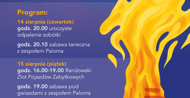Raniżów: Ponownie zapłonie Raniżowska Sobótka