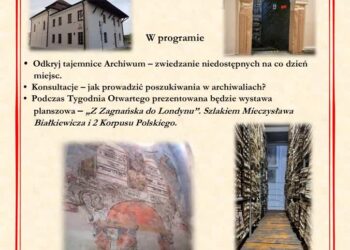 Sandomierz: Tydzień Otwarty w Archiwum Państwowym w Kielcach Oddział w Sandomierzu