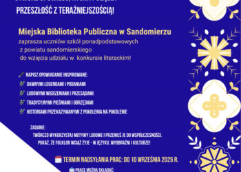 Sandomierz: Startuje konkurs literacki „FolkStory”