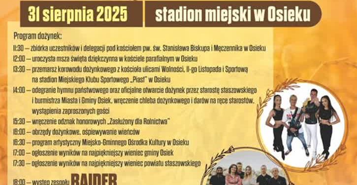 Staszów: Osiek  gospoderzem dożynek powiatowych