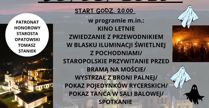 Ujazd: Pożegnanie wakacji z duchami