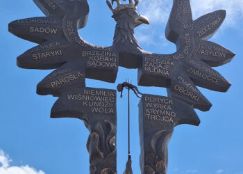Domostawa, Wrocław: Sprawca dewastacji pomnika Rzezi Wołyńskiej ujęty – podejrzany o to jest 17-letni Ukrainiec