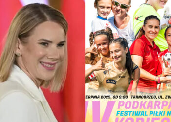 Tarnobrzeg: Pierwsza Dama Marta Nawrocka gościem IV Podkarpackiego Festiwalu Piłki Nożnej Kobiecej