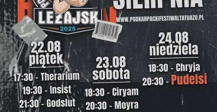 Leżajsk: IV Podkarpacki Festiwal Tatuażu