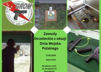 Tarnobrzeg. Zawody Strzeleckie z okazji Święta Wojska Polskiego