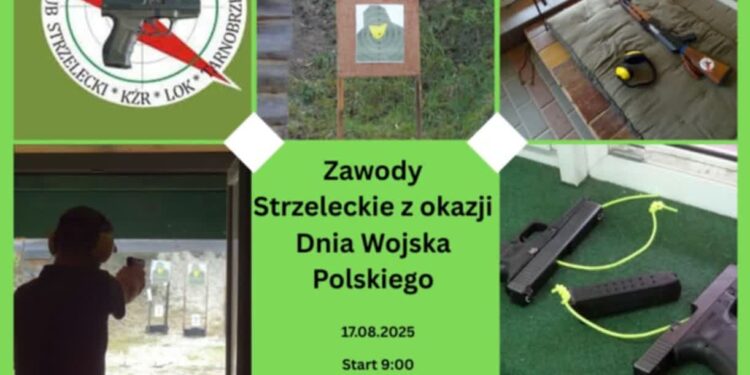 Tarnobrzeg. Zawody Strzeleckie z okazji Święta Wojska Polskiego