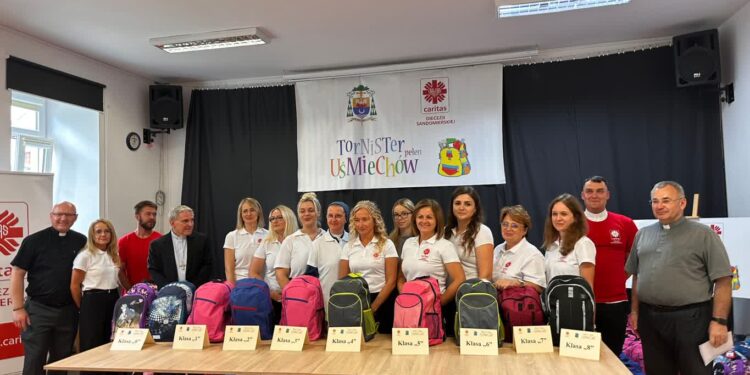 Sandomierz. Tornistry pełne uśmiechu już spakowane