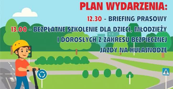 Tarnobrzeg: Przeszkolą jak bezpiecznie korzystać z hulajnogi elektrycznej