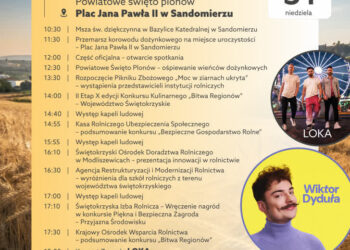 Sandomierz: Powiatowe święto plonów „Moc w ziarnach ukryta”