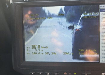 Nisko: Stracił prawo jazdy za wyprzedzanie i nadmierną prędkość