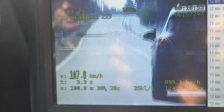 Nisko: Stracił prawo jazdy za wyprzedzanie i nadmierną prędkość