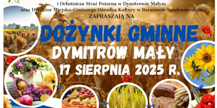 Baranów Sandomierski. Gminne dożynki w Dymitrowie Małym