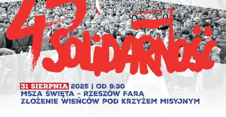 Region: Wydarzenia związane z obchodami 45-lecia NSZZ Solidarność.